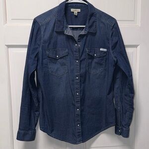 Calvin Klein Jeans Indigo Denim Top